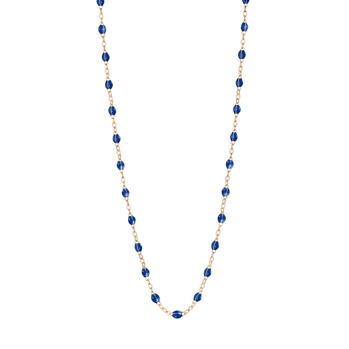 16.5" Classic Gigi Necklace - Lapis + Yellow Gold