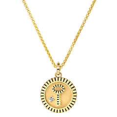 Key Pendant - Yellow Gold