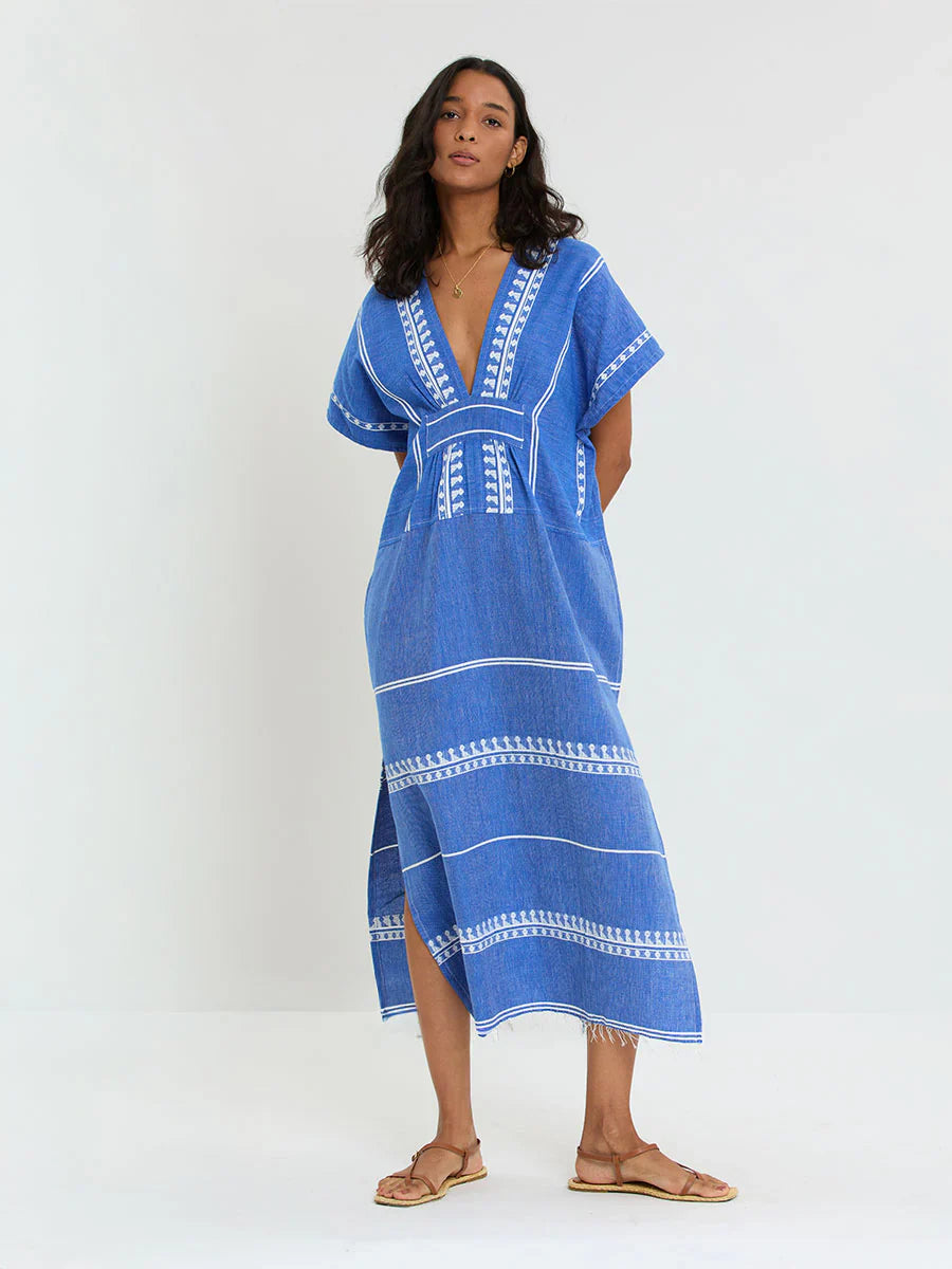 Gasira Caftan - Tebibi Blue