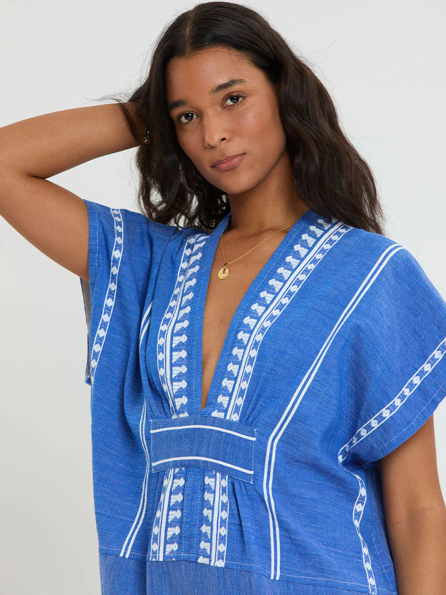 Gasira Caftan - Tebibi Blue