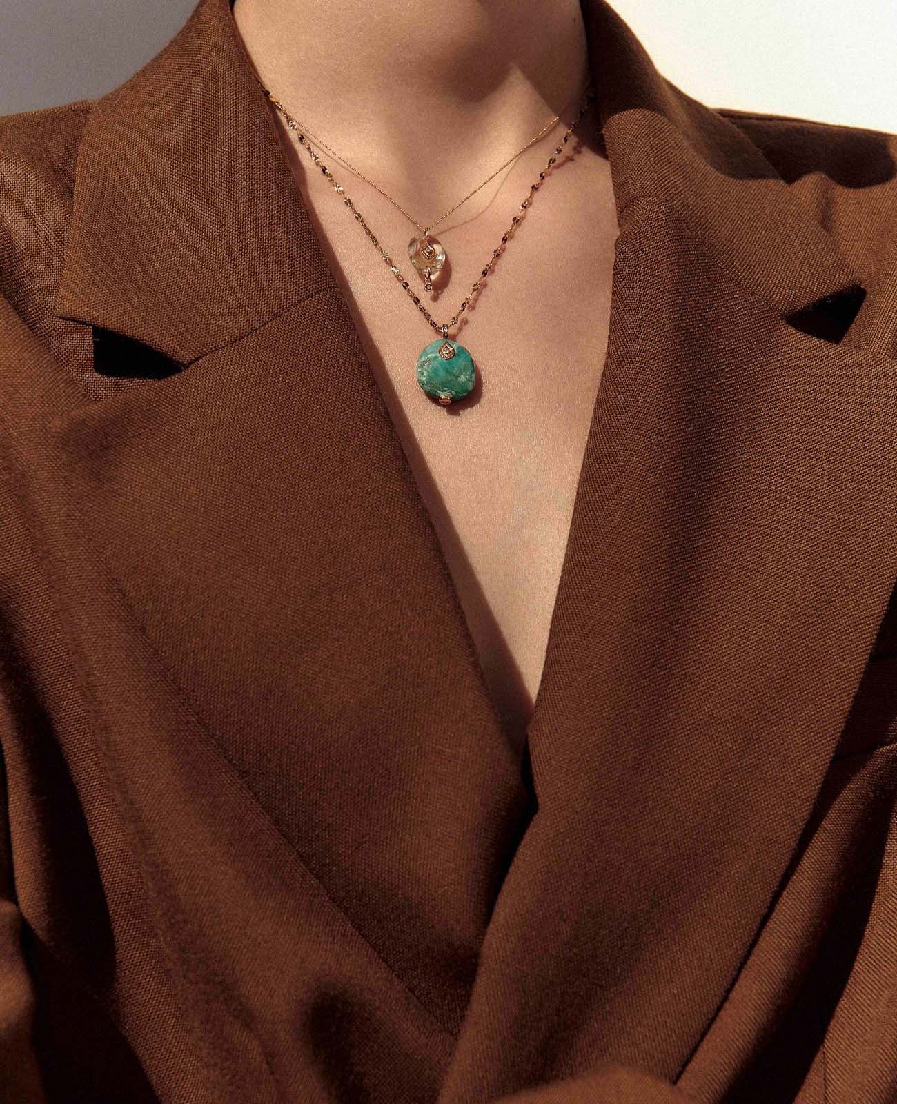 Souad Necklace - Amethyst