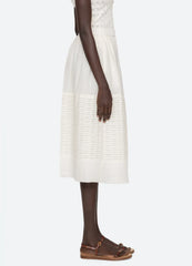 Violet Skirt - White